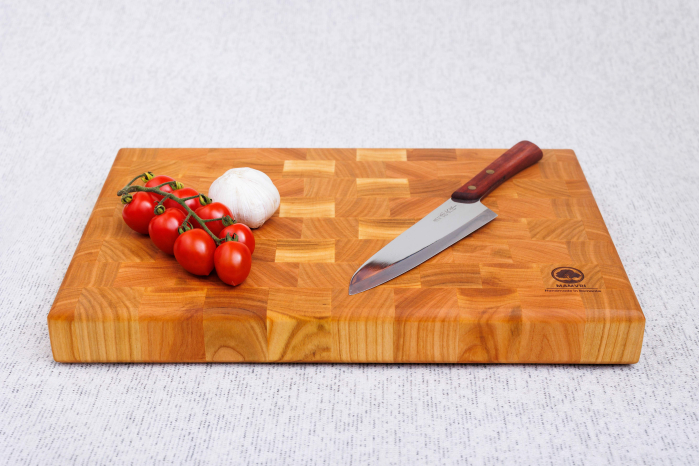 Tocător End Grain din cireș - 420/280/45(mm) [5]