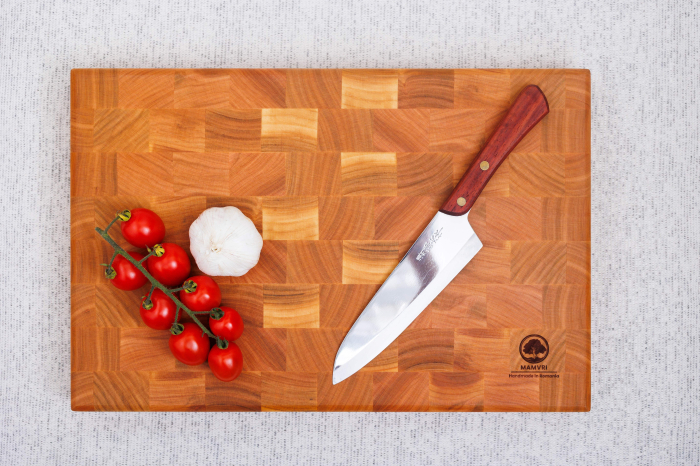 Tocător End Grain din cireș - 420/280/45(mm) [4]