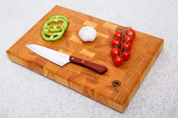 Tocător End Grain din cireș - 420/280/45(mm) [3]