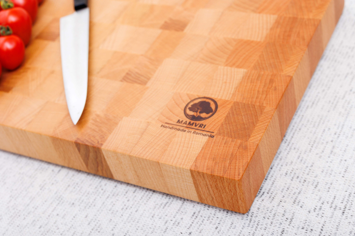 Tocător End Grain din fag aburit - 330/230/30(mm) [4]