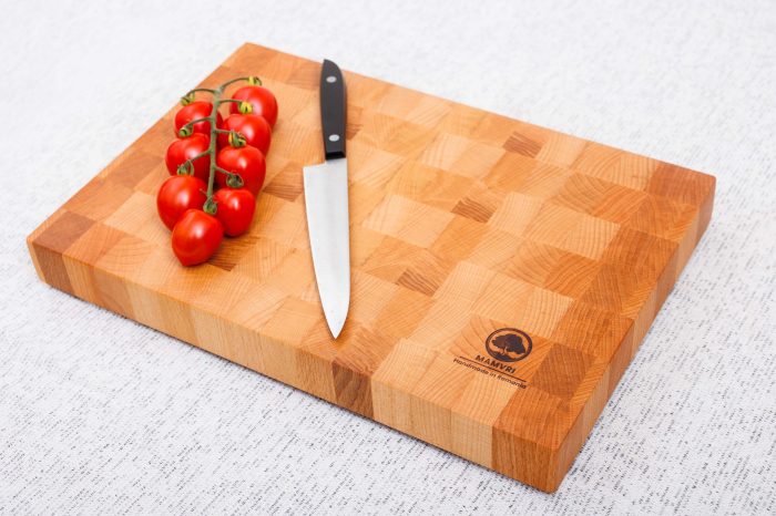 Tocător End Grain din fag aburit - 330/230/30(mm) [3]