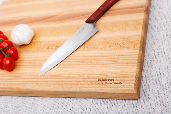 Tocător Long Grain din fag aburit - 450/300/35(mm) [4]