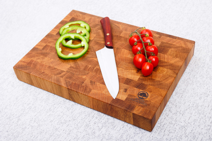 Tocător End Grain din stejar - 380/270/40(mm) [3]