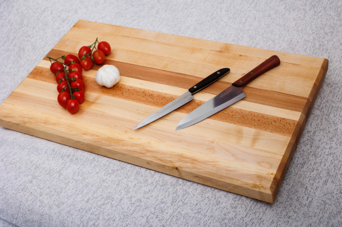 Tocător Long Grain din fag aburit - 800/430/45(mm) [3]