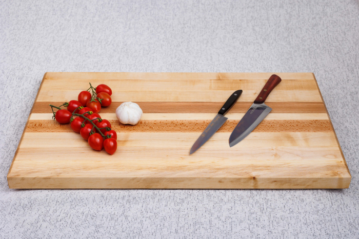 Tocător Long Grain din fag aburit - 800/430/45(mm) [2]