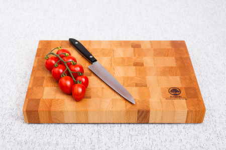 Tocător End Grain din fag aburit - 330/230/30(mm) [1]