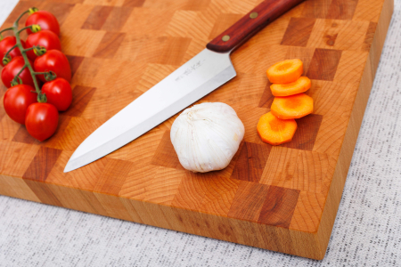 Tocător End Grain din fag aburit - 380/270/40(mm) [3]