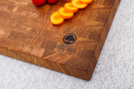 Tocător End Grain din stejar - 430/310/45(mm) [4]