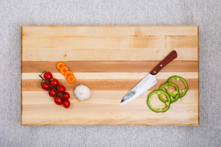 Tocătoarele MAMVRI - Tocător Long Grain din fag aburit - 650/360/45(mm)