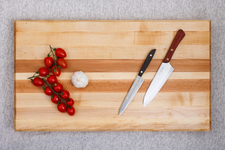 Tocătoarele MAMVRI - Tocător Long Grain din fag aburit - 800/430/45(mm)