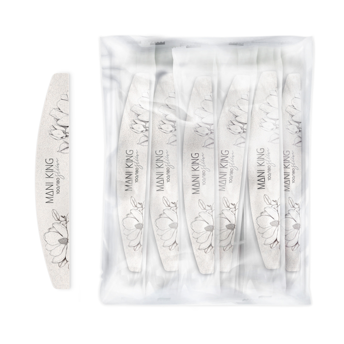 Pila FLORA Slim Half-Moon 100/180 [3]