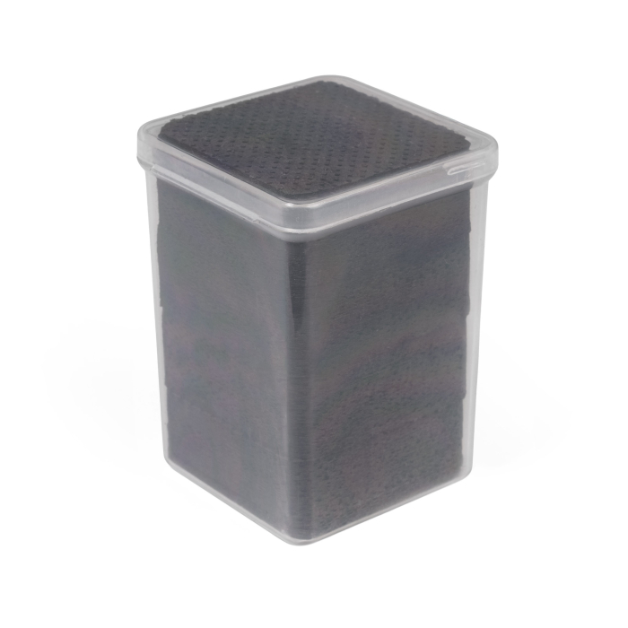 Servetele Unghii Perforate Negru (200 bucati) [3]