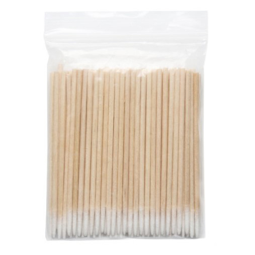 Set Betisoare din Lemn cu Varf de Bumbac (100 bucati) [1]