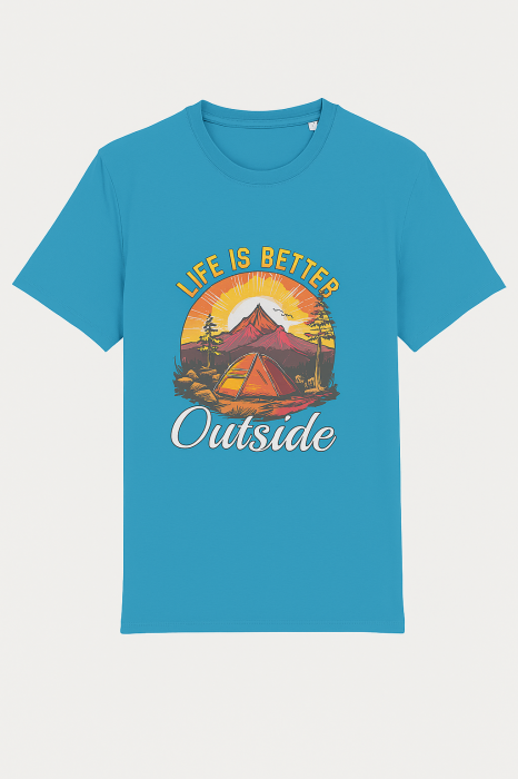 Back to Nature tricou outdoor urban Mannzes [3]