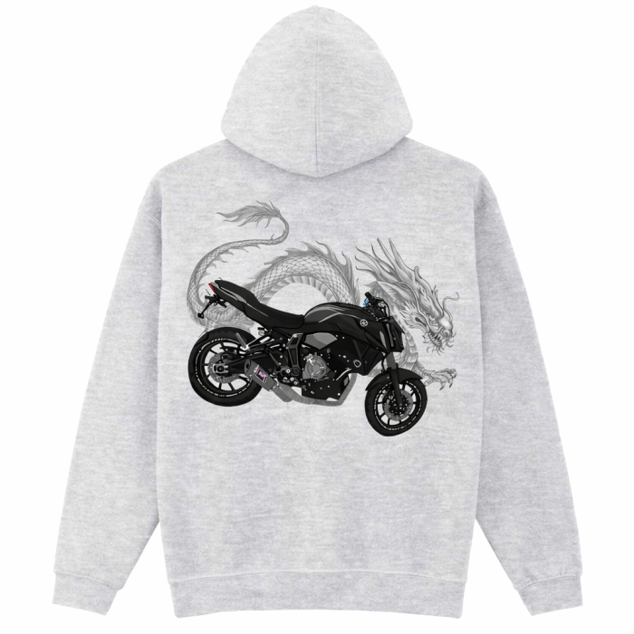 Hanorac Dragon Rider Mannzes din bumbac premium pentru motocicliști [3]