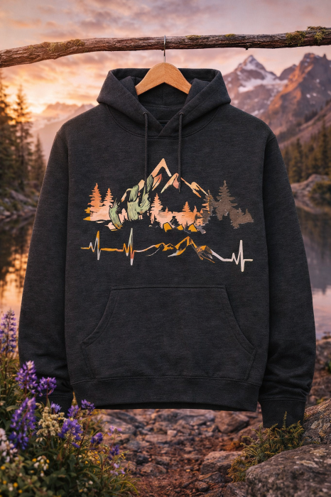 Heartbeat hanorac lifestyle outdoor Mannzes [3]