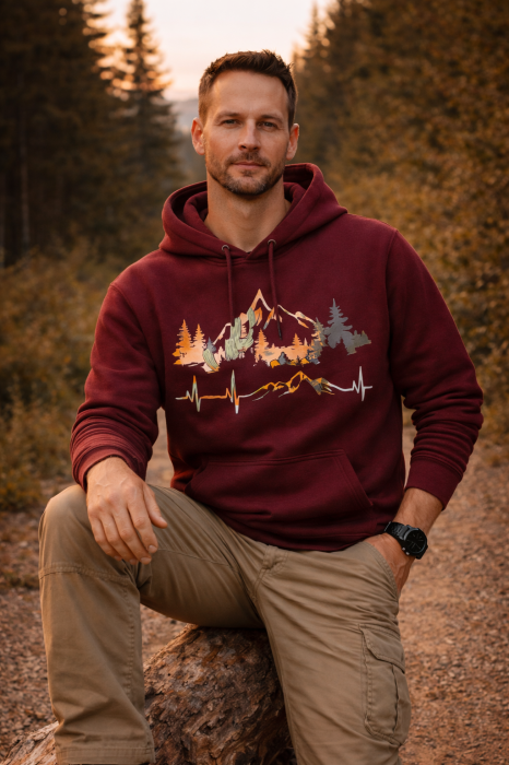 Heartbeat hanorac lifestyle outdoor Mannzes [7]