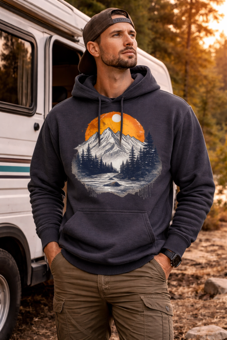 Hanorac Sunset Escape outdoor munte natura Mannzes [5]