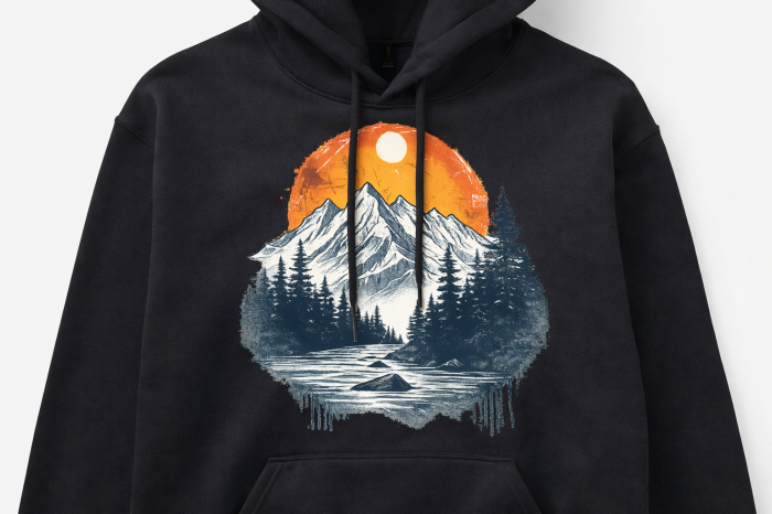 Hanorac Sunset Escape outdoor munte natura Mannzes [3]