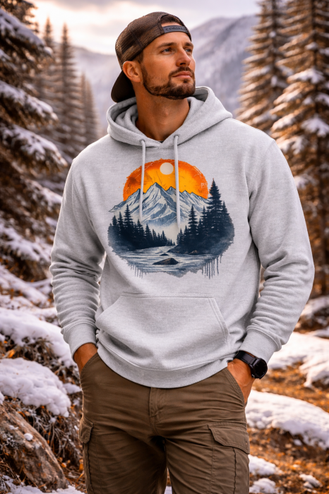 Hanorac Sunset Escape outdoor munte natura Mannzes [7]