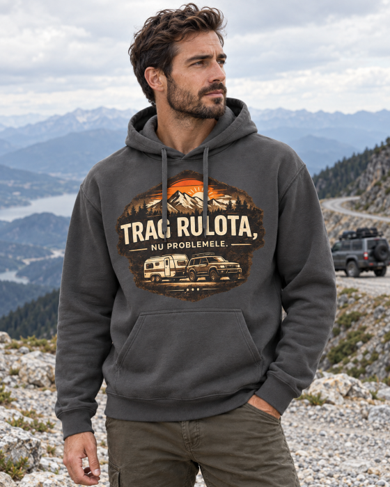Hanorac Trag Rulota Nu Problemele camping 4x4 Mannzes [3]