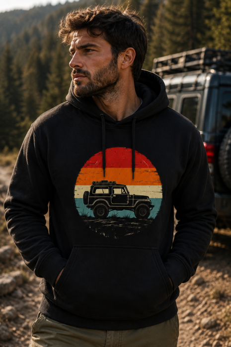 Hanorac Vintage 4x4 Off-Road pentru Bărbați – Mannzes [3]