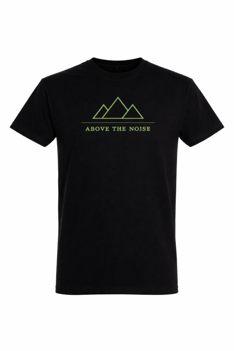 Above the Noise tricou outdoor urban negru Mannzes [5]