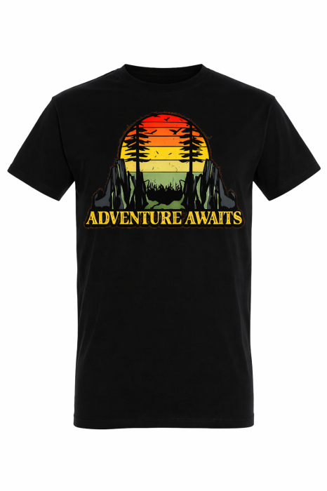 Tricou Adventure Spirit Mannzes cu print outdoor [4]