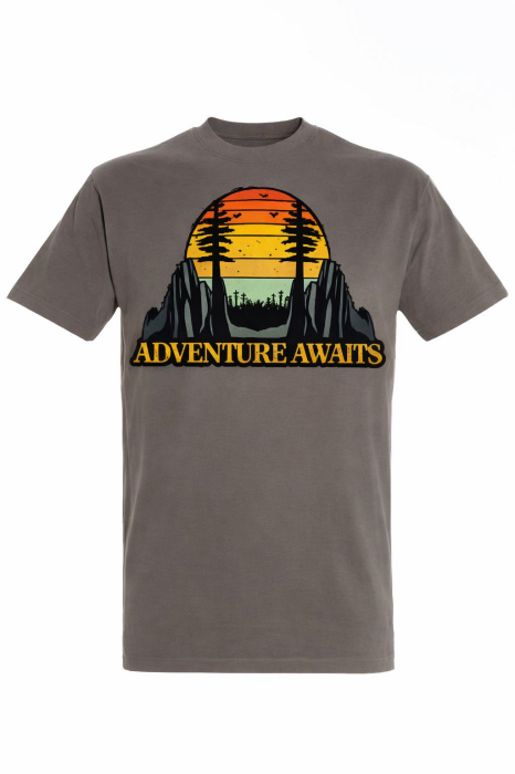 Tricou Adventure Spirit Mannzes cu print outdoor [3]
