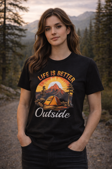 Back to Nature tricou outdoor urban Mannzes [3]