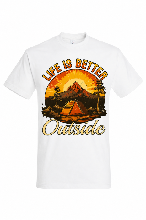 Back to Nature tricou outdoor urban Mannzes [10]