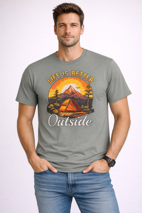 Back to Nature tricou outdoor urban Mannzes [11]