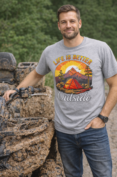 Back to Nature tricou outdoor urban Mannzes [12]