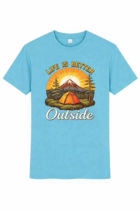 Back to Nature tricou outdoor urban Mannzes [15]