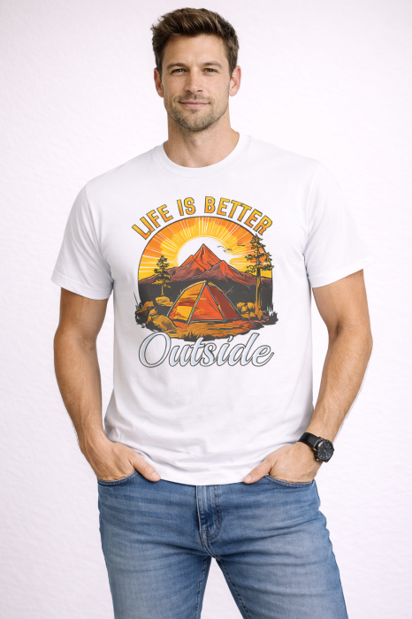 Back to Nature tricou outdoor urban Mannzes [13]