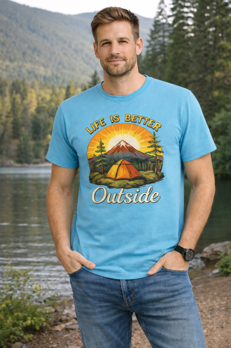 Back to Nature tricou outdoor urban Mannzes [17]