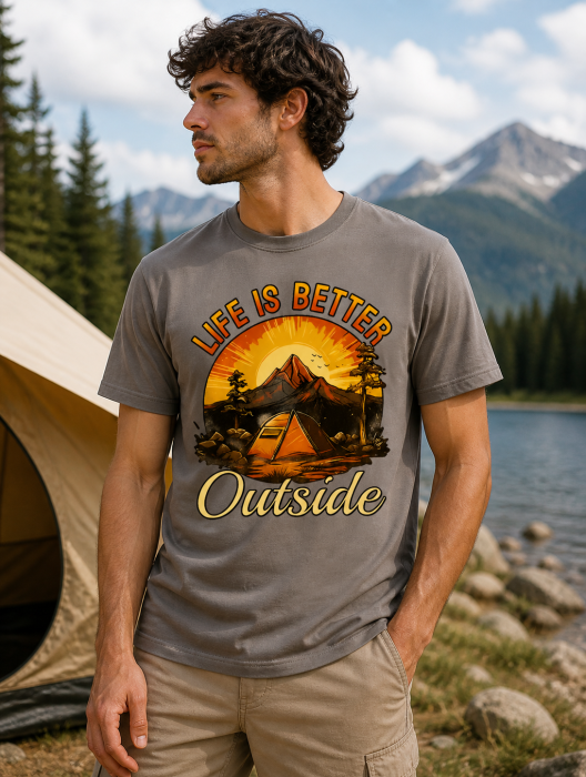 Back to Nature tricou outdoor urban Mannzes [11]