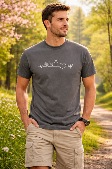 Tricou Camping Heartbeat [4]