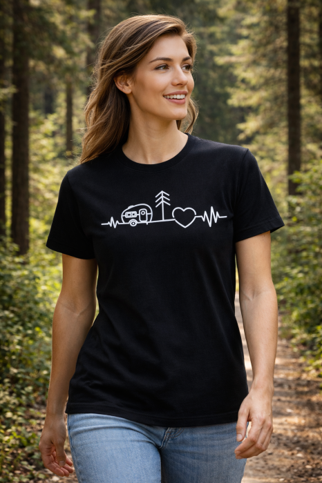 Tricou Camping Heartbeat [3]
