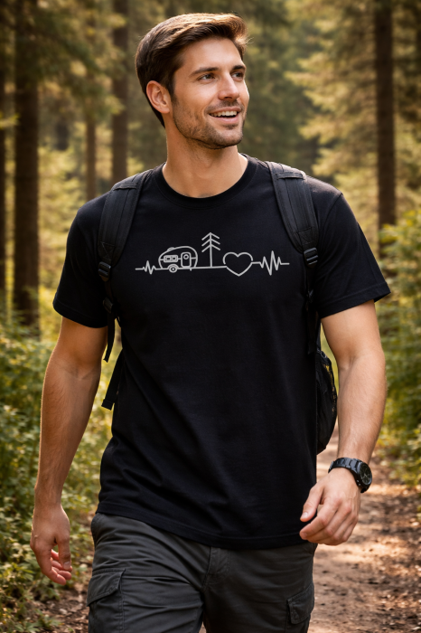 Tricou Camping Heartbeat [2]