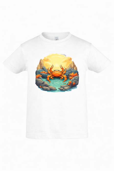 tricou copii crab sunset mare mannzes [6]
