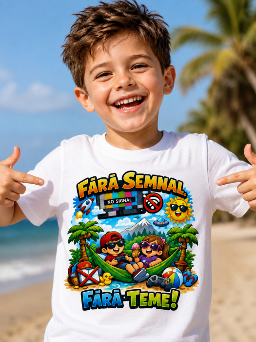 Tricou Copii Fără Semnal Fără Teme Tricou Funny Gaming [2]
