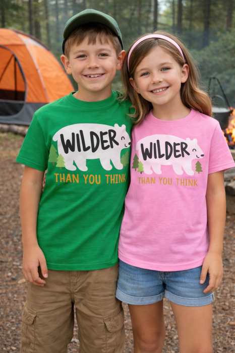 tricou copii wilder than you think outdoor mannzes [2]