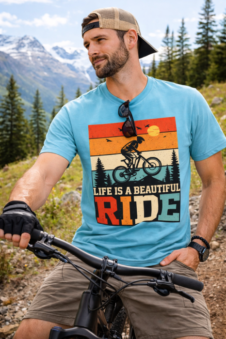 tricou cycling mountain ride bicicletă outdoor vintage Mannzes [3]