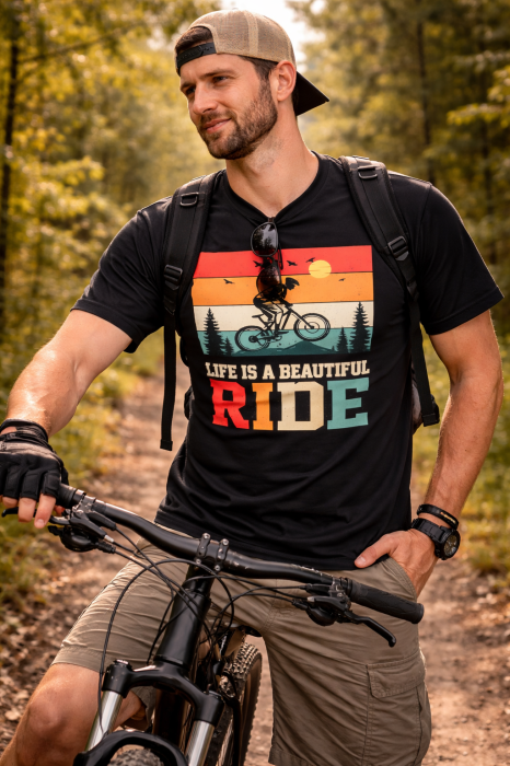 tricou cycling mountain ride bicicletă outdoor vintage Mannzes [2]