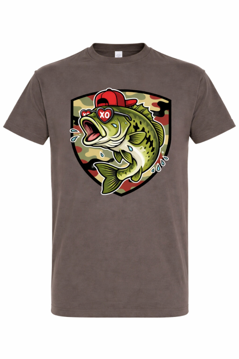 tricou pescuit bass funny mannzes [4]