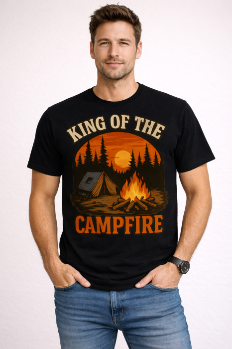 Campfire Legends tricou lifestyle outdoor urban streetwear alb Mannzes [14]