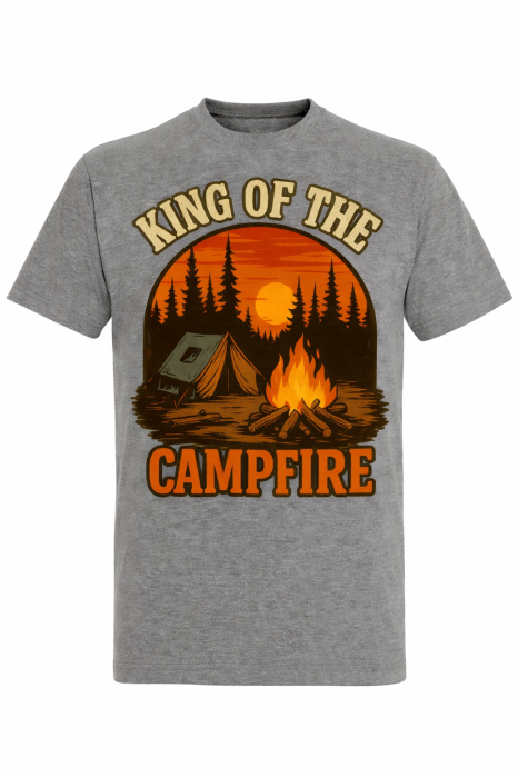 Campfire Legends tricou lifestyle outdoor urban streetwear alb Mannzes [11]