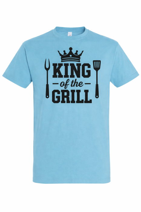 tricou king of the grill mannzes [3]