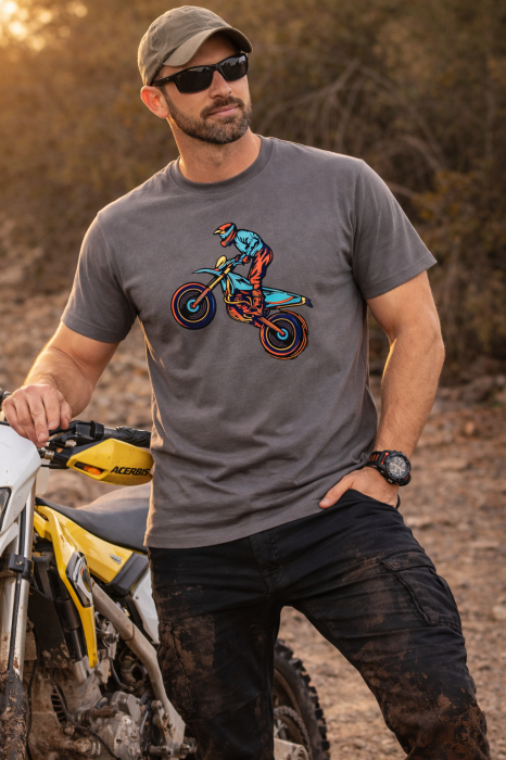 Tricou Motocross Jump – Tricou Moto Enduro Rider Mannzes [2]